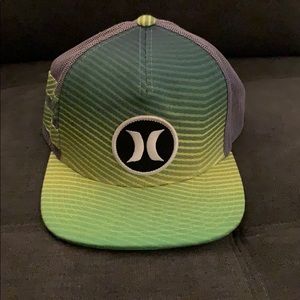 Hurley baseball cap. Mesh “trucker style”